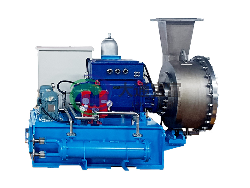 Oil-film high-speed direct drive steam compressor